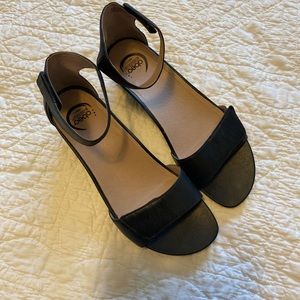 Abeo black sandals 11N